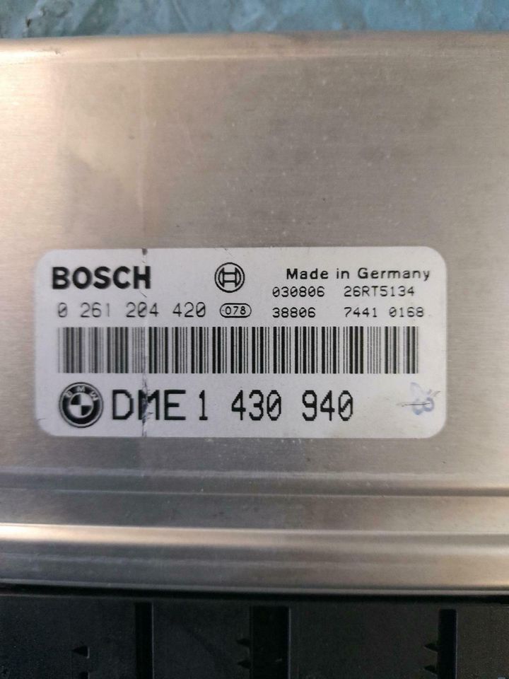 BMW E46 318i Motorsteuergerät mit Schlüssel