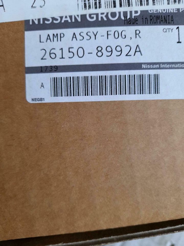 Nissan Qashqai J10E Nebelscheinwerfer Set