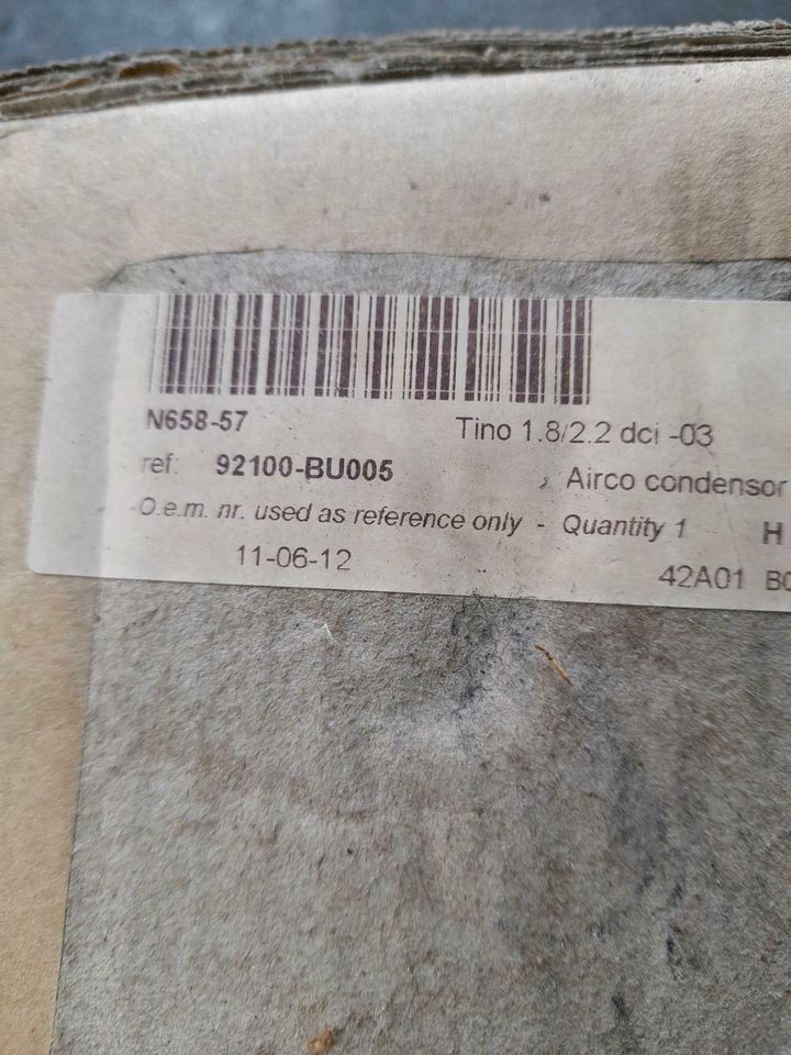 Nissan Almera Tino Klimakühler